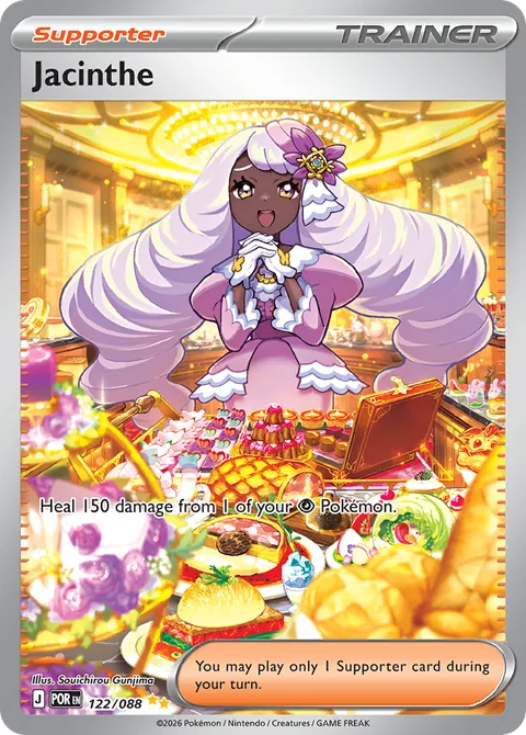 Jacinthe card, number 122/088, Special Illustration Rare