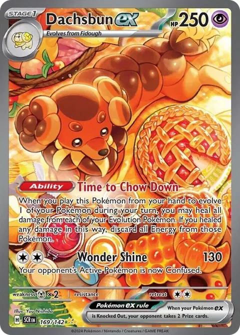 Dachsbun ex card, number 169/142, Special Illustration Rare